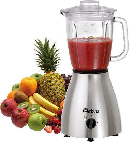 Bartscher Commercial Blender 0.4kW Silver with Capacity Jug 1.75L 22x22x42cm
