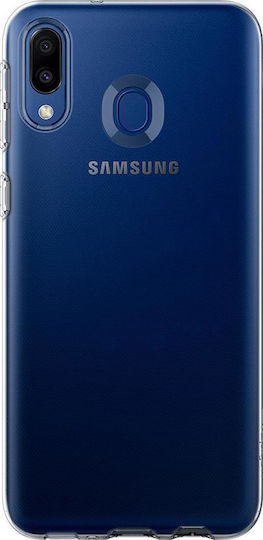 Spigen Liquid Crystal Back Cover Σιλικόνης Διάφανο (Galaxy M20)