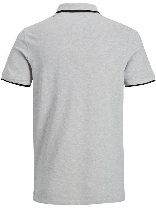 Polo T-shirt Light Grey Melange 12136668