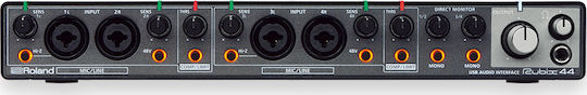 Roland Rubix44 Εξωτερική Επαγγελματική Κάρτα Ήχου με Σύνδεση USB