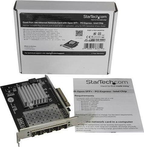 StarTech Ενσύρματη Κάρτα Δικτύου Gigabit (10Gbps) Ethernet PCI-e