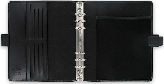 Filofax Metropol Α5 Weekly Organizer Black Leather 20.5x23.5cm