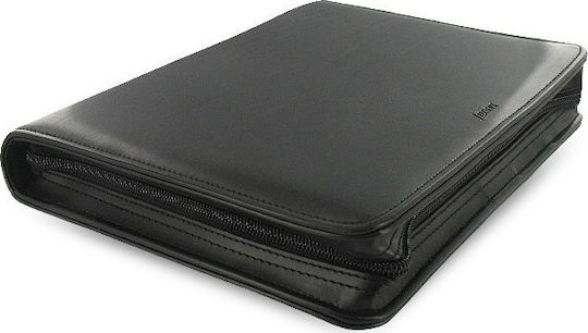 Filofax Metropol Zip A5 Wöchentlich Veranstalter Schwarz Leder 21x21cm