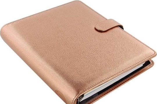 Filofax Εβδομαδιαίο Organizer Saffiano A5 Ροζ Δερμάτινο 23x23.5εκ.