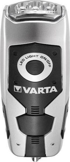 Varta Επαναφορτιζόμενος Φακός LED IPX4 με Μέγιστη Φωτεινότητα 28lm