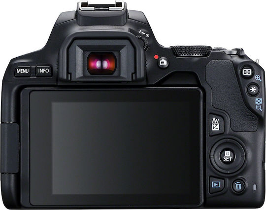 Canon DSLR Camera EOS 250D Crop Frame Kit (EF-S 18-55mm F4-5.6 IS STM) Black