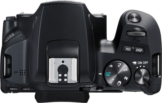 Canon DSLR Camera EOS 250D Crop Frame Kit (EF-S 18-55mm F4-5.6 DC III) Black