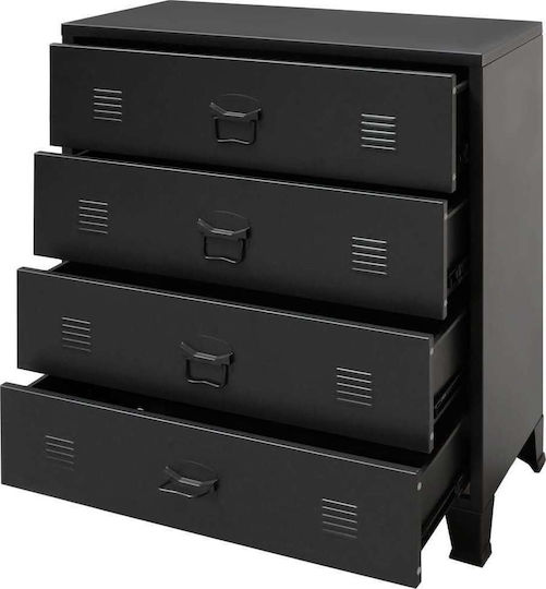 Metall Kommode 78x40x93cm Metall Kommode 78x40x93cm