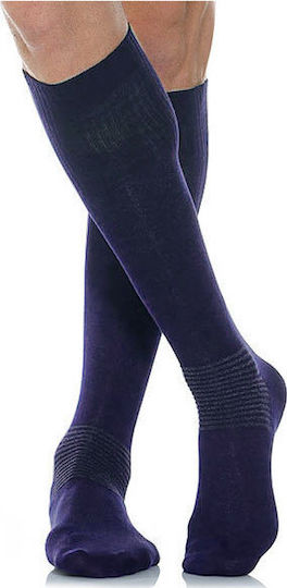 Relaxsan Short Socks Calf High with X-Static Fiber Black