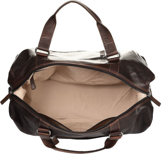 Beverly Hills Polo Club Sack Voyage Brown made of Leather L50xW25xH28cm