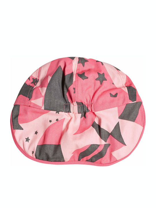 adidas Kids' Hat Jockey Fabric Sunscreen Pink