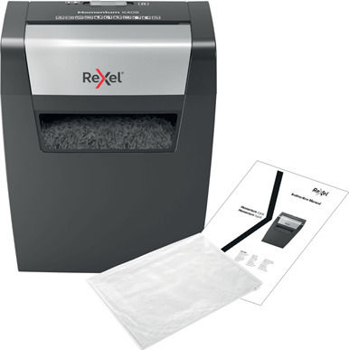 Rexel Momentum X406 Cross Cut 6-Sheet Paper Shredder