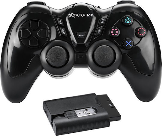 Xtrike Me GP-42 Kabellos Gamepad für Android / PC / PS3 Schwarz
