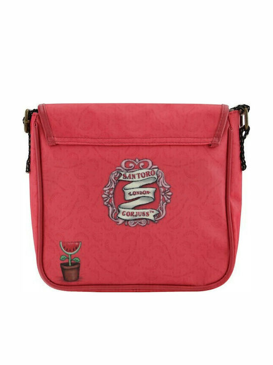 Santoro Kids Bag Shoulder Bag Red 23cmx8cmx23cmcm
