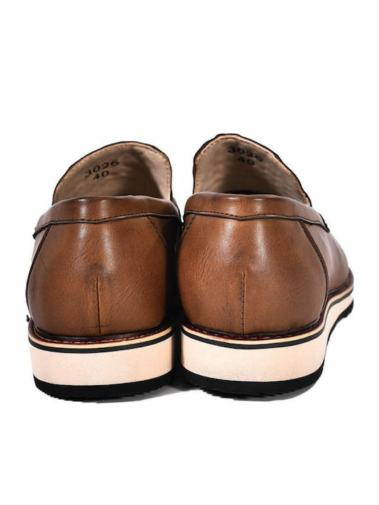 LAURA BIAGIOTTI BROWN LOAFER SHOES