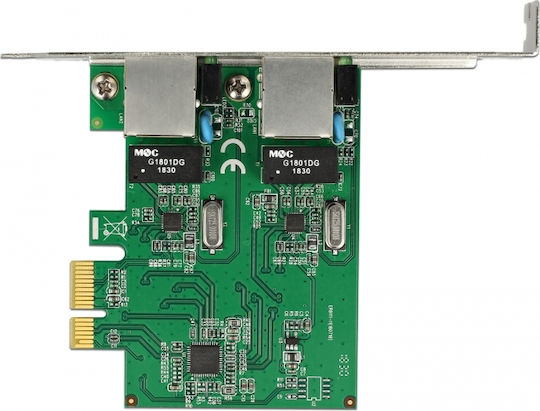 DeLock Wired Gigabit (1Gbps) Ethernet PCI-e Card