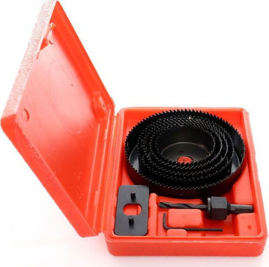 Kraft & Dele Set de ferăstraie cu găuri cu diametru între 64mm și 127mm pentru Lemn, Gresie și Plastic 800gr