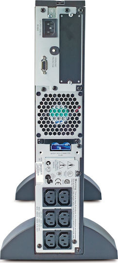 APC Smart Line SRT1000XLI UPS On-Line 1000VA 1000W with 6 IEC Power Plugs