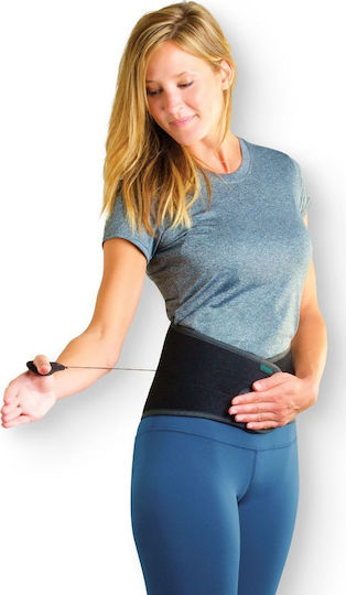 Aspen Lumpar Support Waist Belt for Pain Relief in Black Color