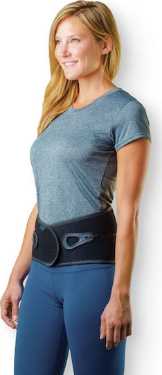 Aspen Lumpar Support Waist Belt for Pain Relief in Black Color