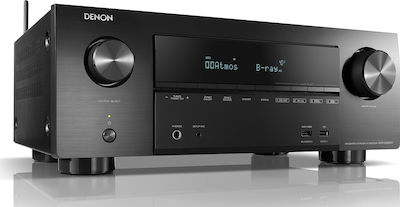 Denon AVR-X2600H Ραδιοενισχυτής Home Cinema 4K 7.2 Καναλιών 95W/8Ω 125W/6Ω με HDR και Dolby Atmos Μαύρος