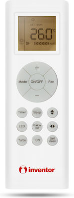 Inventor Aria Inverter Air Conditioner 12000 BTU A++/A+ with Ionizer and WiFi