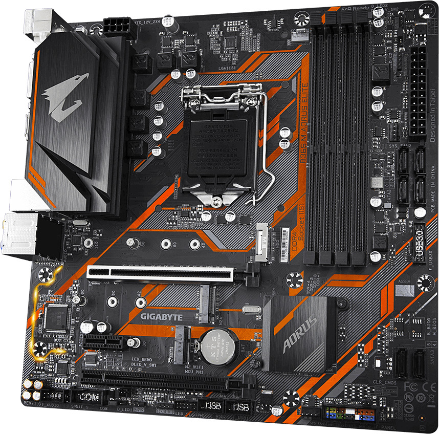 Gigabyte b365 m aorus elite какие процессоры поддерживает