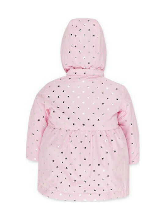 Losan Kinderjacke Lang Winddicht mit Kapuze Rosa 918-2004ΑΑ 918-2004AA