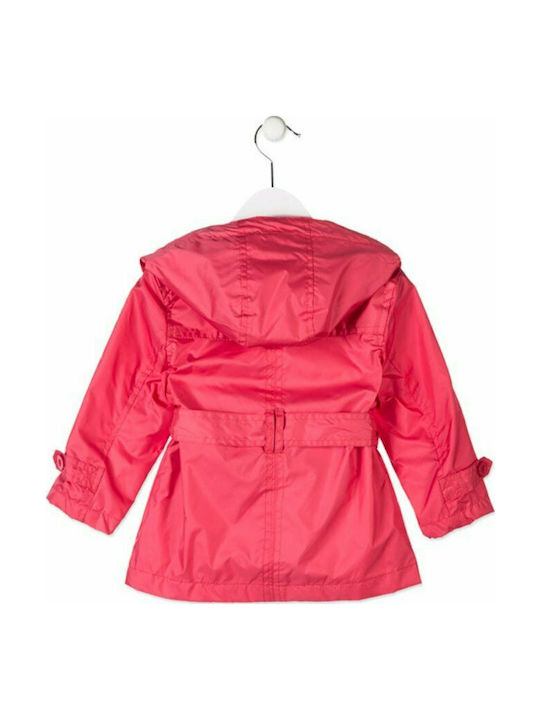 Losan Kids Parka Long Hooded Fuchsia