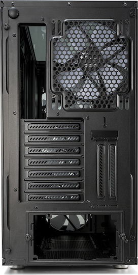Fractal Design Define S2 Vision RGB Геймърско бюро Пълна кула Компютърна кутия със страничен прозорец Черен