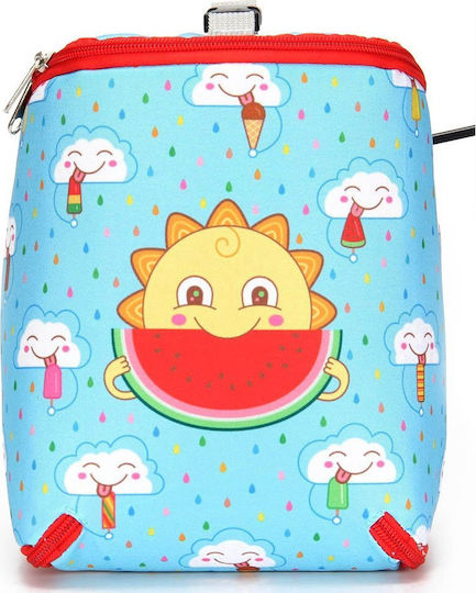 Laken Freskito School Insulated Shoulder Lunch Bag 0.5lt Light Blue