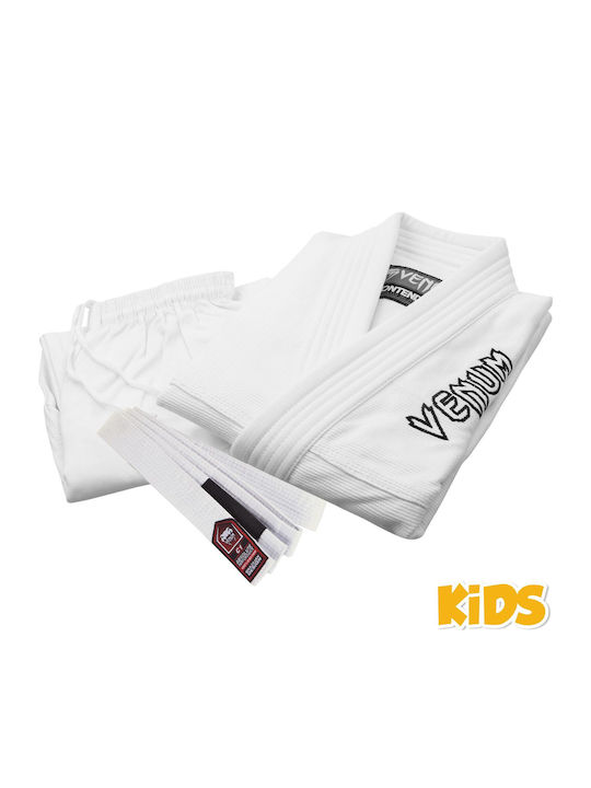 Venum Contender Kids Gi 03344 Kids Brazilian Jiu Jitsu Uniform White