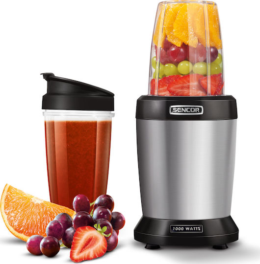 Sencor Blender with Tritan Jug 1 lt 1000W Inox SNB 4302SS