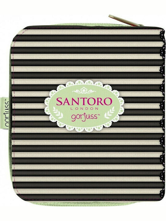 Santoro Παιδικό Πορτοφόλι Κερμάτων με Φερμουάρ Φούξια