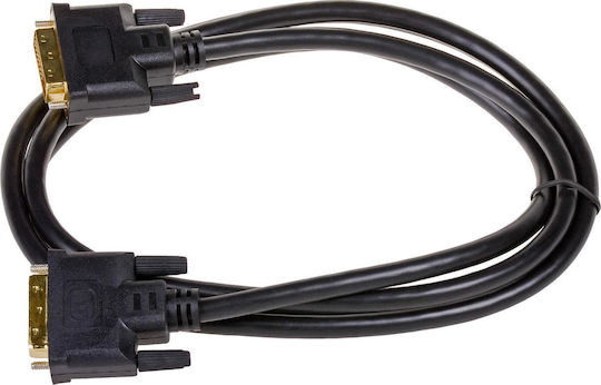 Akyga Kabel DVI-D-Stecker - DVI-D-Buchse 1.8m Schwarz (AK-AV-06)