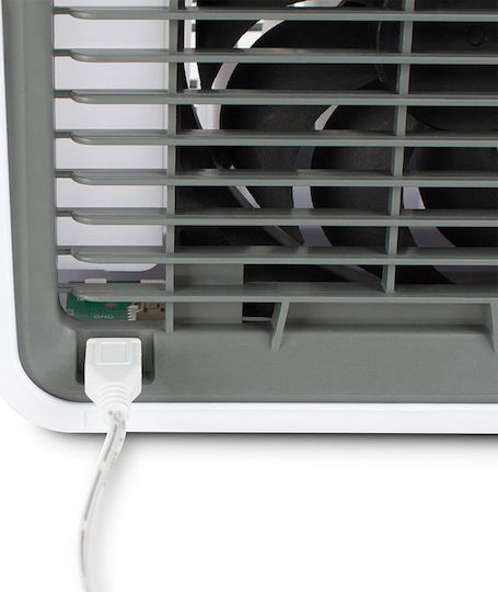 SPM Mini Air Conditioner USB with Water and Lighting 10W White TV-H180217