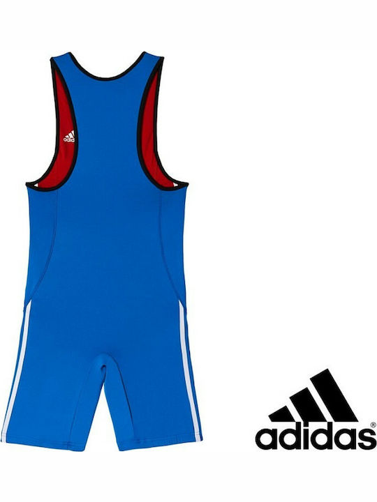 Adidas Wrestling Suit Reverse Wrestler Blue/Red