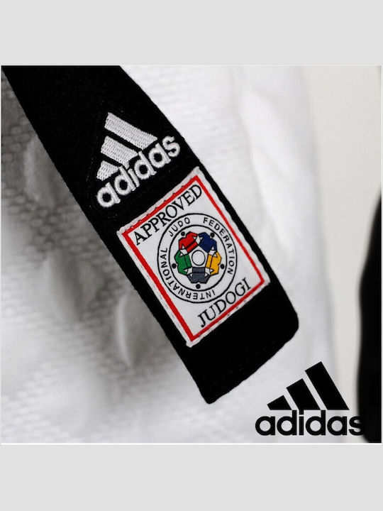 adidas Champion II Ενηλίκων / Παιδική Στολή Judo Λευκή IJF Approved