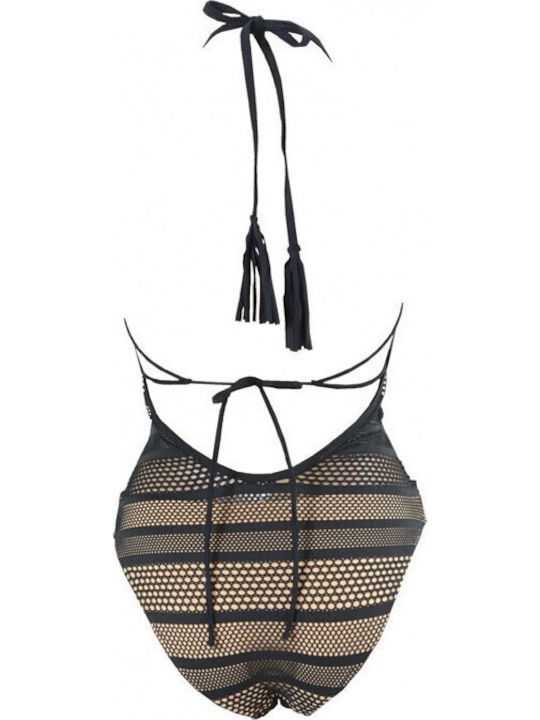 BP4006 Costum De Baie Întreg Push Up Negru