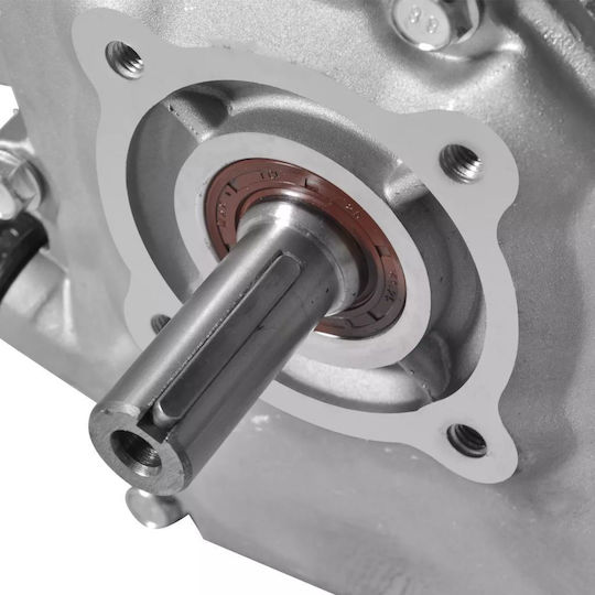 vidaXL Κινητήρας Βενζίνης Τετράχρονος 196cc 6.5hp Μέγιστων Στροφών 3600rpm με Σπείρωμα (Ρεζερβουάρ 3.7lt)