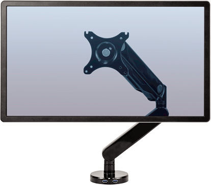 Fellowes Platinum Επιτραπέζια Βάση Οθόνης έως 30" με Βραχίονα