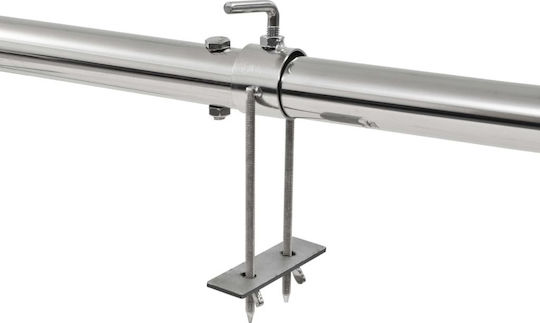 vidaXL Inox Barbecue Spit for Lamb with Motor 207cm