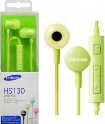 Samsung HS130 In-ear Handsfree με Βύσμα 3.5mm Πράσινο
