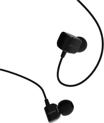 Remax RM-502 In-Ear Freisprecheinrichtung Kopfhörer mit Stecker 3.5mm Schwarz