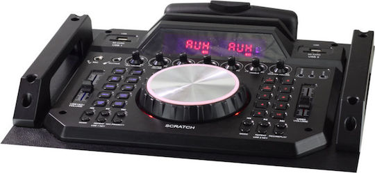 Akai Proffesional Караоке Система с Безжичен Микрофон DJ-222 Черен