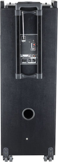 Akai Proffesional Караоке Система с Безжичен Микрофон DJ-222 Черен