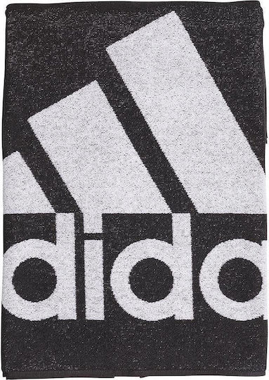 adidas Beach Towel Cotton Black 140x70cm.