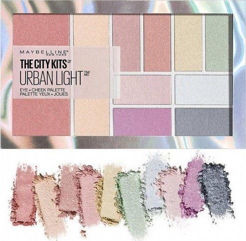 Maybelline The City Kits Παλέτα Μακιγιάζ για Πρόσωπο & Μάτια Urban Light 12gr