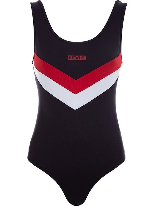 Sleeveless Bodysuit Florence Slim Fit Black
