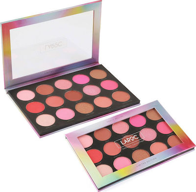 Laroc 15 Colour Cocktail Eyeshadow Palette Eye Shadow Palette Pressed Powder Multicolour